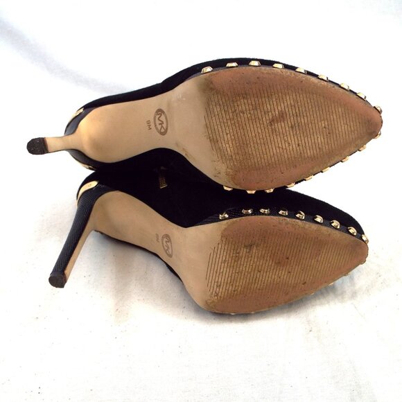 MICHAEL Michael Kors Black Heeled Boots - Picture 5 of 8